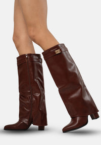 Wine Red Leather