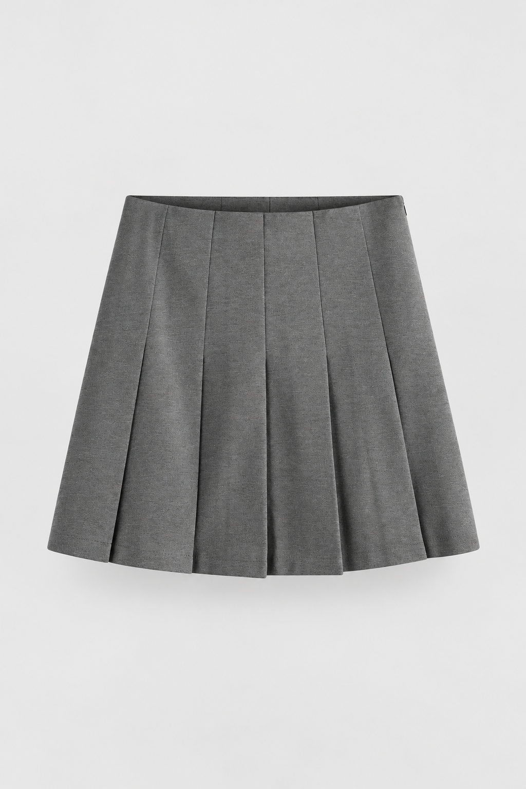 gray denim skirt D