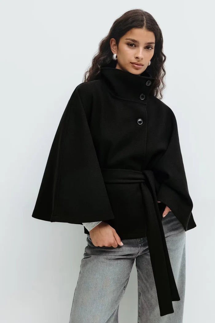 Black long coat A