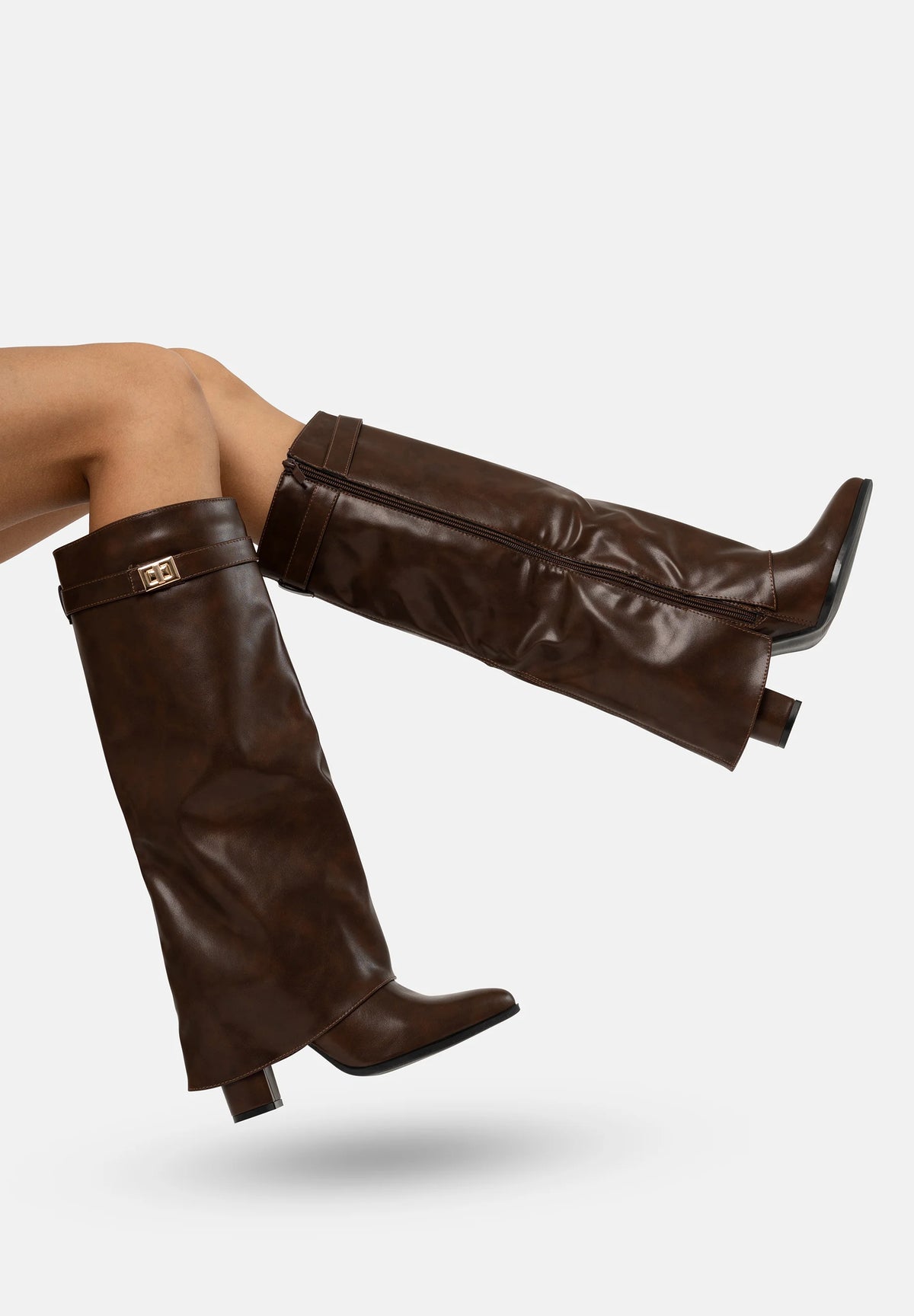Dark Brown Leather B