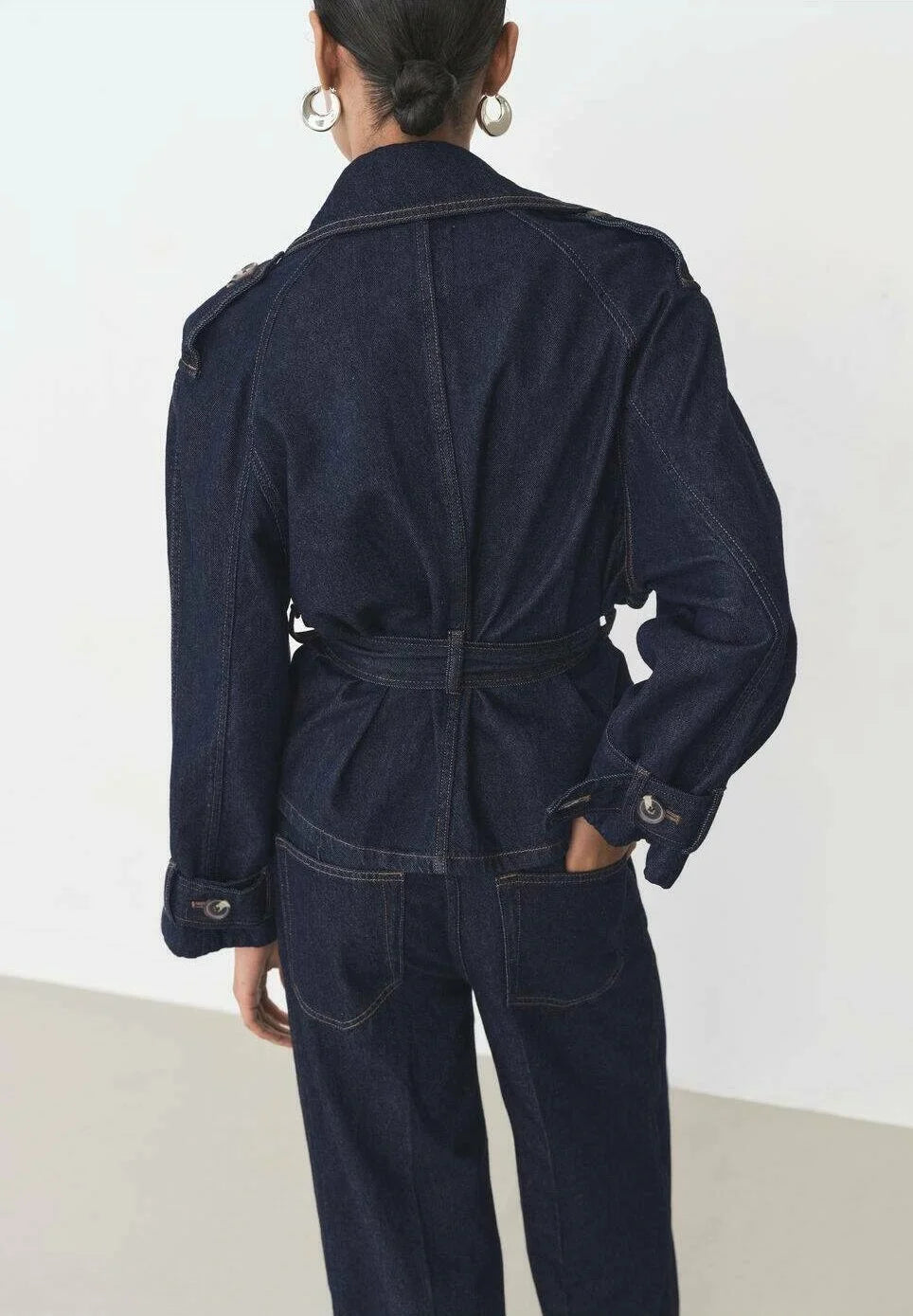 Dark blue Denim B
