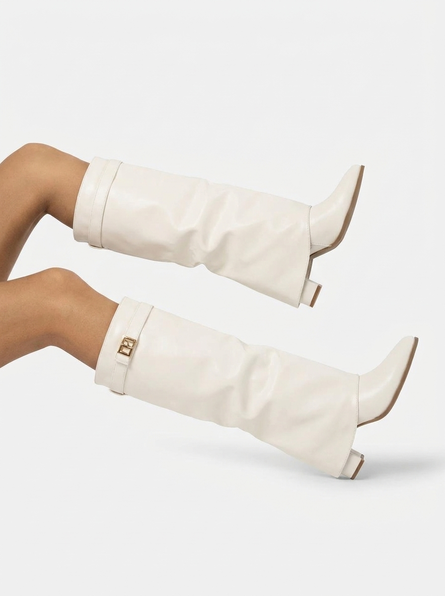 White Leather C