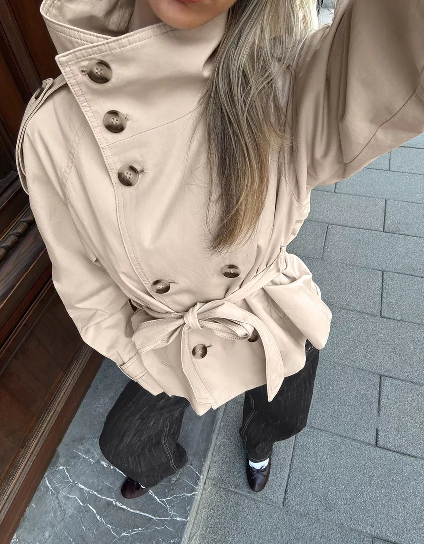 Trench coat Khaki B